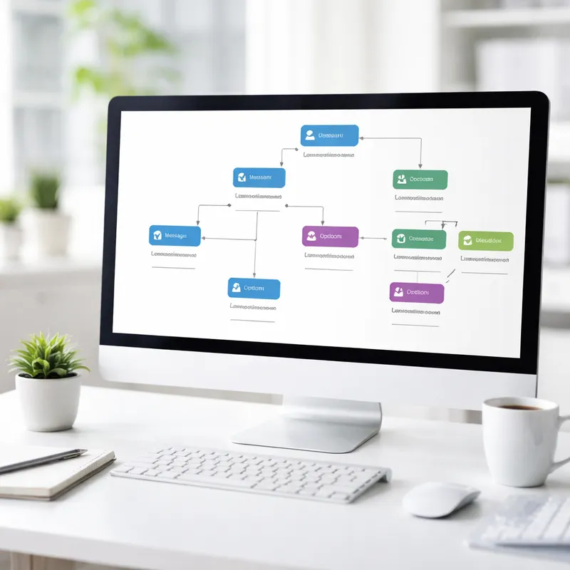 Flujo de conversación automatizada de WhatsApp para agendar citas médicas