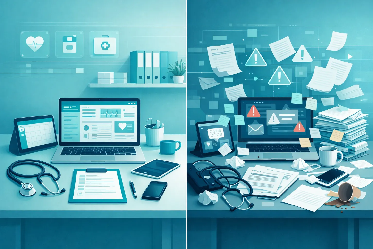 7 Errores Comunes en la Gestión de Consultorios Médicos (y Cómo Evitarlos con Tecnología)