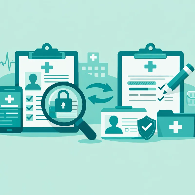 Derechos ARCO de pacientes para acceso y rectificación de datos médicos