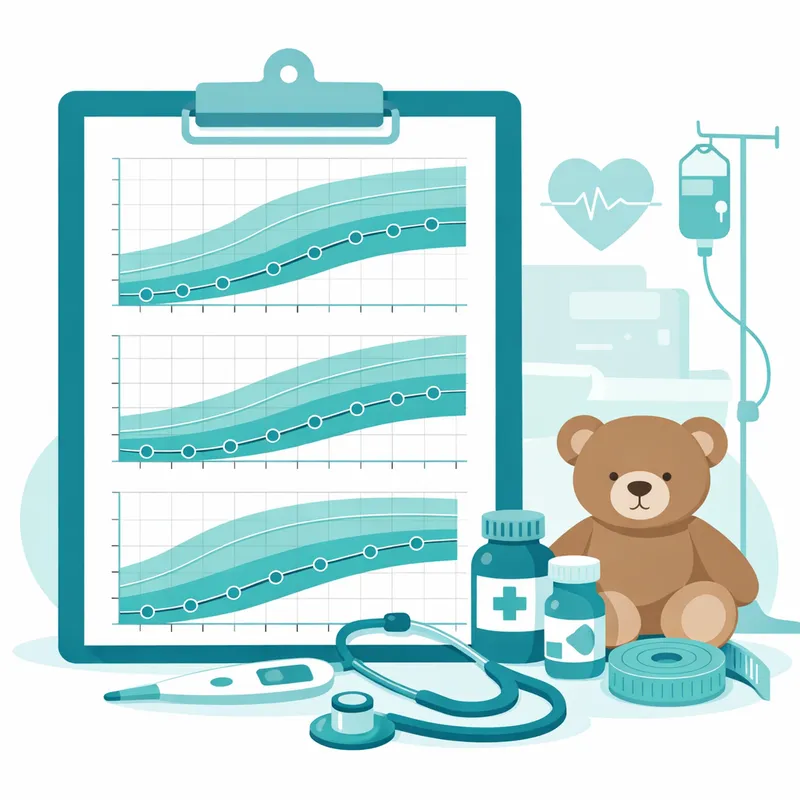 Curvas de crecimiento digitales OMS para seguimiento de pacientes pediátricos